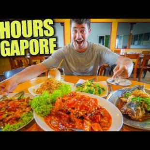 24 Hours of SINGAPORE Street Food 🇸🇬 CHILLI CRAB at Singapore's ONLY Floating Restaurant!