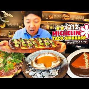 $212 Two MICHELIN STAR “Taco Omakase” & LUXURY Mexican BREAKFAST BUFFET in Mexico City