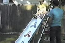 어린이 미끄럼 실패