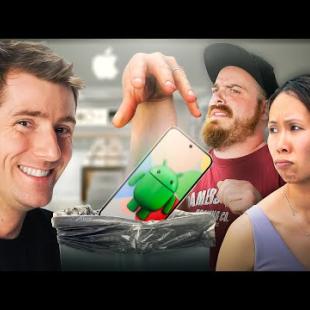 I Forced 3 Android Users to Switch to iPhone - 30 Day iPhone Challenge Part 1