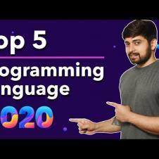Top 5 programming language in 2020