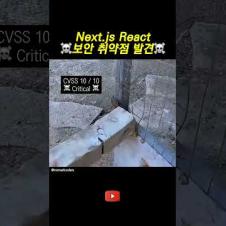 보안 취약점 발견