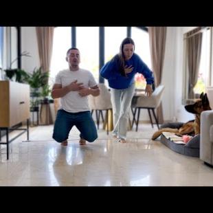 Pretending To Faint In Front Of My Dog