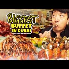 All You Can Eat LOBSTER SEAFOOD BUFFET! BIGGEST BUFFET in Dubai FOOD REVIEW | Atlantis The Palm