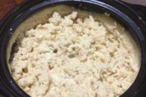 아침에 게란찜 했어요