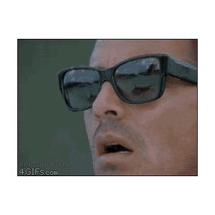 선글라스 리액션