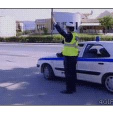 High-five-motorcycle-trolls-cop