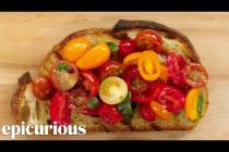 The Best Way to Make Bruschetta