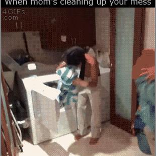 Mom-laundry-kitchen-mop-cleaning