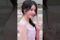 여름 보내고 온 아이유 레드카펫 #IU