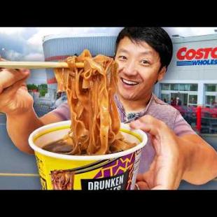 24 Hours Eating ONLY Costco Food | NEW Costco Food Items