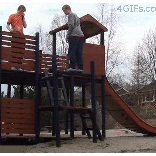 Playground-backflip-fail