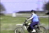 뚱보 소녀 모터사이클 실패