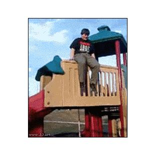 Playground-fat-kid-jump-fail