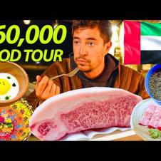 Billionaire Food in Dubai 🇦🇪 Super Luxury MICHELIN +WAGYU + CAVIAR in UAE!