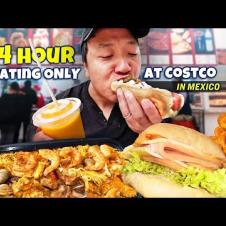 24 Hours Eating ONLY at Costco in MEXICO!