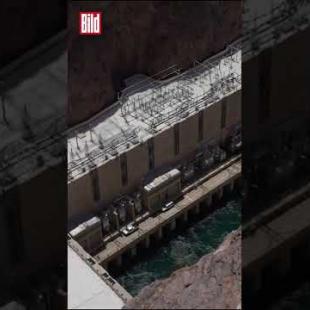 [독일 Bild紙] Touristen filmen Explosion am Hoover-Damm #Shorts