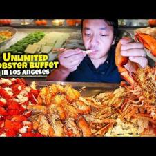 All You Can Eat LOBSTER, KING CRAB & Japanese A5 STEAK Buffet in DOWNTOWN Los Angeles