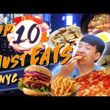10 Foods You MUST EAT in New York City!  Top 10 Local Restaurant Recommendations