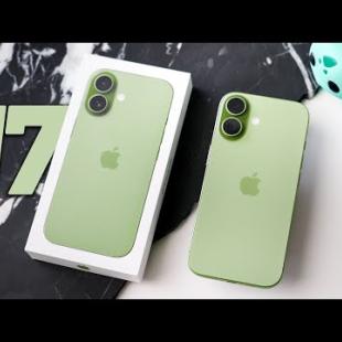 iPhone 17 UNBOXING and Setup - SAGE GREEN!