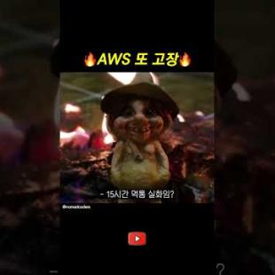 AWS 또 고장? #개발자유머