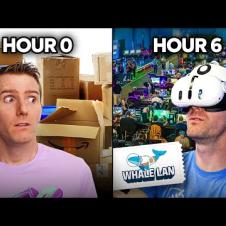 Setting Up Our First Huge Gaming Event was CHAOS