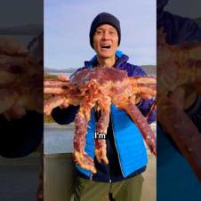 Eating the World's Freshest King Crab 🦀