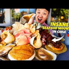 $113 ULTRA FRESH Seafood MOUNTAIN! + Chile’s MOST EPIC Sandwich It’s TOO BIG to Hold!