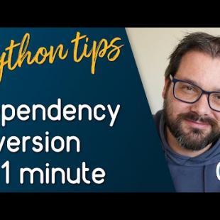 Dependency Inversion In One Minute // Python Tips
