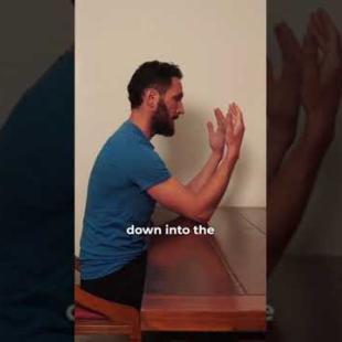 Use the breath to correct bad posture