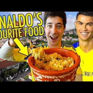 I Ate Ronaldo's Favourite Portuguese Food in His Hometown!! (MADEIRA)