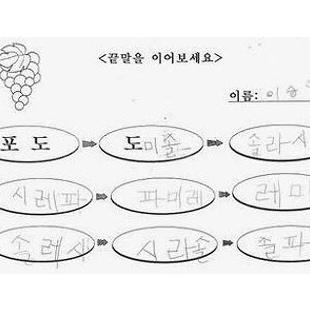 끝없이 가능한 끝말잇기