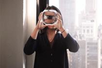 돋보기로 본 눈동자