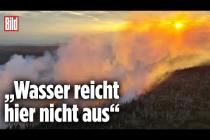 [독일 Bild紙] Waldbrand am Brocken außer Kontrolle: Harz ruft Katastrophenfall aus