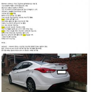 520d 발라버린 아반떼?