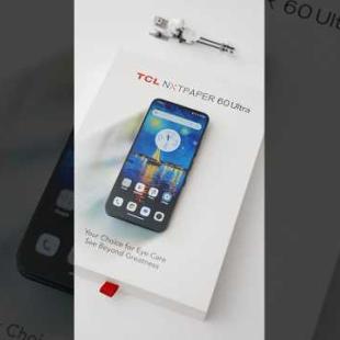 TCL NXTPAPER 60 Ultra UNBOXING - The Phone that Reflects NO LIGHT