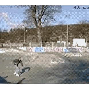 Skateboarder-skatepark