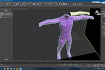 캐릭터 모델링의 끝이 보입니다.