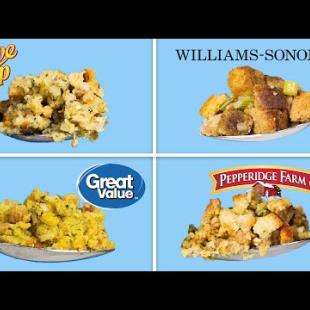 Pro Chefs Blind Taste Test Every Boxed Stuffing | The Taste Panel | Epicurious