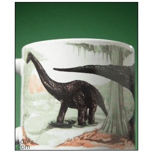 Dinosaur mug